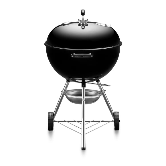 WEBER Charcoal Grill Original Kettle 57CM With Thermometer Black