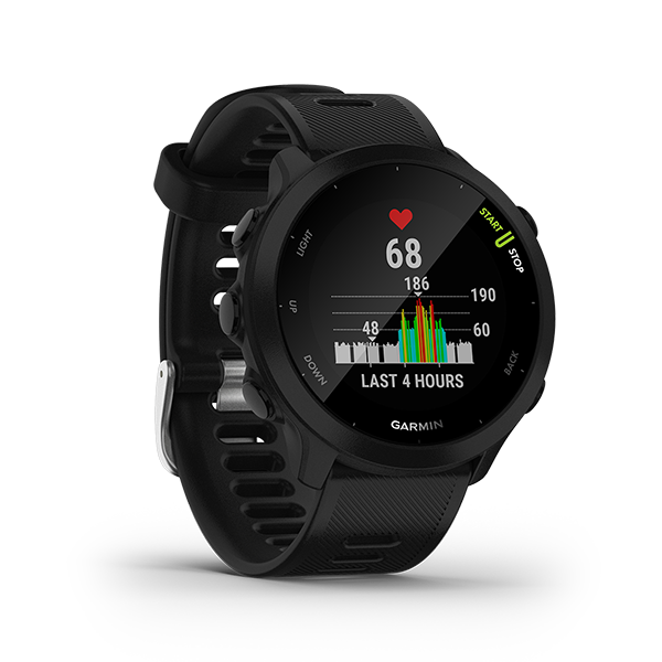 Garmin Forerunner 55 with transflective memory-in-pixel Display, GPS R –  Bhawar Store