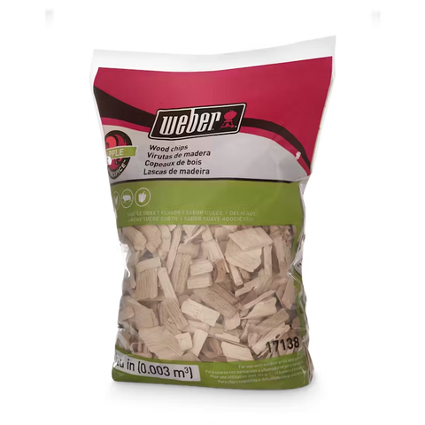 Weber Wood Apple Chips - 2 Lb Bag (816.5 G, Brown)