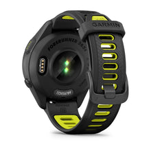 Garmin Forerunner® 265S Black Bezel and Case with Black/Amp Yellow Silicone Band