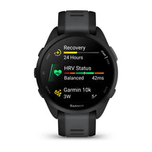 Garmin Forerunner® 165 Music Black/Slate grey