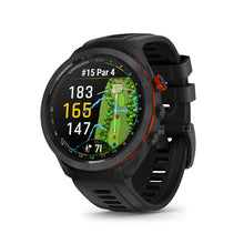 Garmin Approach S70 - 47 mm GPS Golf Smartwatch Black Ceramic Bezel with Black Silicone Band