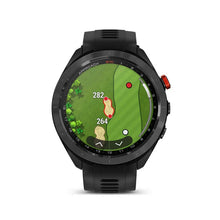 Garmin Approach S70 - 47 mm GPS Golf Smartwatch Black Ceramic Bezel with Black Silicone Band