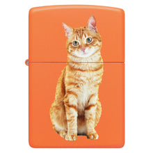 Front shot of Cat Design Windproof Lighter.