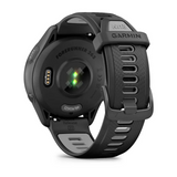 Garmin Forerunner® 265 Black Bezel and Case with Black/Powder Gray Silicone Band
