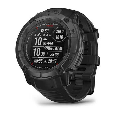 Garmin Instinct 2X, Solar, Tactical Edition, Black