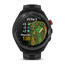 Garmin Approach® S70 - 47 mm Black Ceramic Bezel with Black Silicone Band