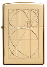 Front of Golden Ratio Armor?« High Polish Brass Windproof Lighter