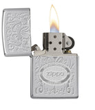Zippo Crown Stamp High Polish Chrome Pocket Lighter