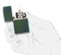 Zippo Classic High Polish Green Pocket Lighter