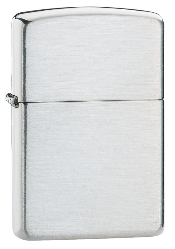 Zippo Brushed Sterling Silver