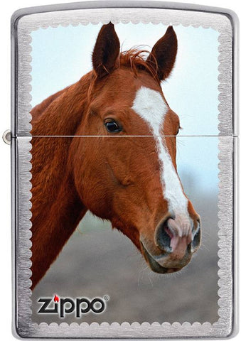 Zippo Horse Design