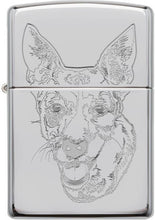 Zippo Auto Engrave Dog