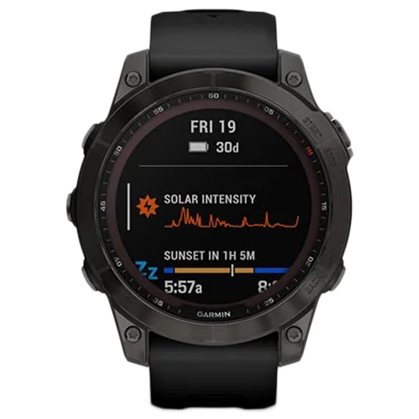 Garmin Fenix 7X Sapphire Solar GPS Smartwatch with Touch screen