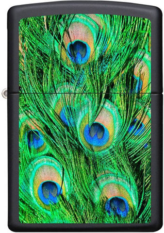 Zippo Peacock Feathers