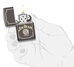 Zippo Jim Beam Black Ice Pocket Lighter