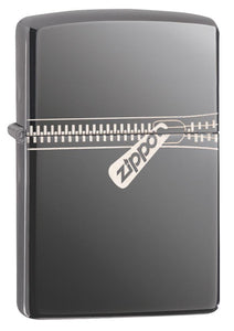 Zippo Zipper Design Windproof Lighter 3/4 View