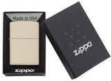 Zippo Classic Cream Matte Pocket Lighter