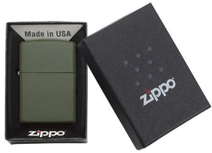 Zippo Classic Green Matte Pocket Lighter