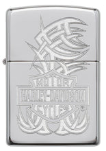 Zippo Harley-Davidson Bar & Shield High Polish Chrome Pocket Lighter