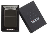 Zippo Classic High Polish Black Pocket Lighter