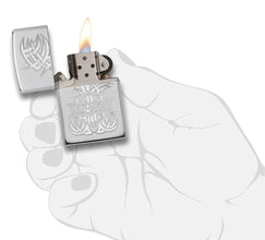 Zippo Harley-Davidson Bar & Shield High Polish Chrome Pocket Lighter