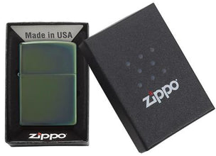 Zippo Classic High Polish Green Pocket Lighter