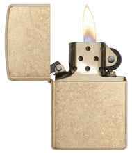 Zippo Armor Tumbled Brass