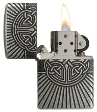 Zippo Armor Celtic Cross Design