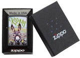 Zippo Kiss My Donkey Black Matte Pocket Lighter