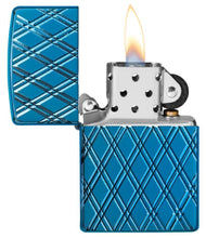 Zippo Armor High Polish Blue Diamonds