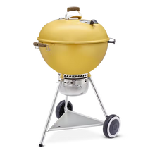 Weber 70th Anniversary Edition Kettle Charcoal Grill 57cm Hot Rod Yellow