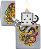 Zippo Dragon and Lighter
