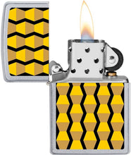 Zippo Yellow Endless Column