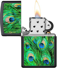 Zippo Peacock Feathers