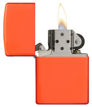 Zippo Neon Orange Pocket Lighter