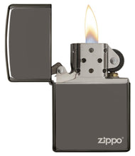 Zippo Black Ice Pocket Lighter with Zippo Logo