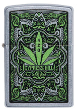 Zippo Cypress Hill Street Chrome Pocket Lighter - Bhawar Store