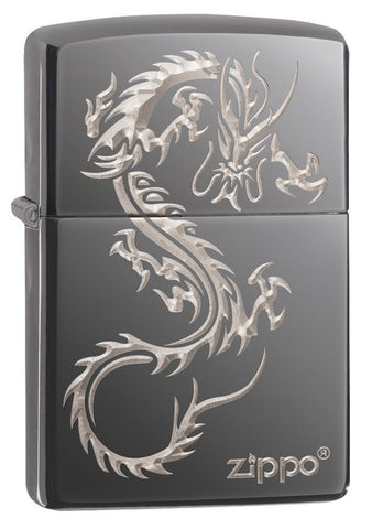 Zippo Chinese Dragon Design Pocket Lighter