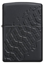 Zippo Armor Tire Tread Black Matte Pocket Lighter - Bhawar Store