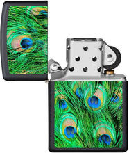 Zippo Peacock Feathers