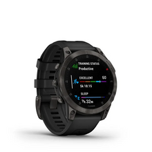 Garmin Epix Gen 2 Sapphire GPS Outdoor Smartwatch with AMOLED Display Touchscreen, Battery up to 16 Days, 24/7 HRV, Health Snapshot, SPO2, Advanced Sleep Monitoring, VO2 Max, Real Time Stamina with Slate Band