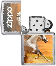 Zippo White Stallion