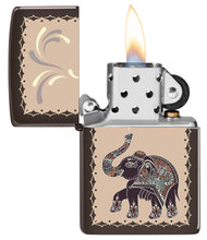 Zippo Indian Elephant Design