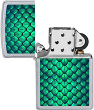 Zippo Green Scale