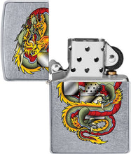 Zippo Dragon and Lighter