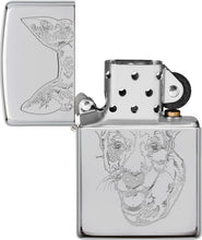 Zippo Auto Engrave Dog