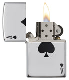 Zippo Simple Spade Design