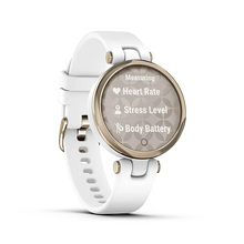 Garmin Lily CreamGold, White, Silicone