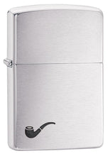 Zippo Brushed Chrome Pipe Pocket Lighter - Bhawar Store